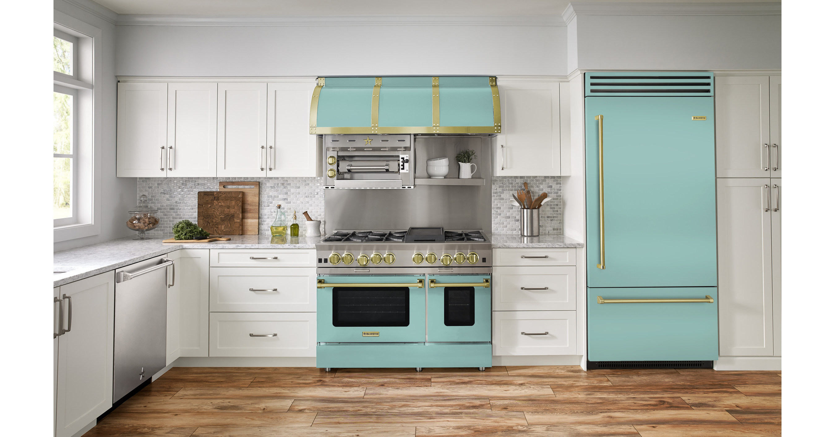 BlueStar Debuts 2021 Color of the Year for Kitchen Home Appliances: Light  Aqua Green Infuses the Kitchen with Joy & Optimism