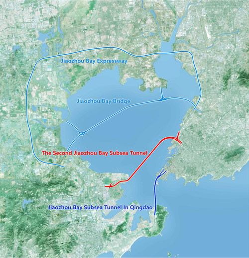 Qingdao Conson Development comienza la construcción del túnel de carretera submarino más largo del mundo (PRNewsfoto/Qingdao Conson Development)