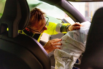 Crash Scene Investigators (PRNewsfoto/Volvo AB)