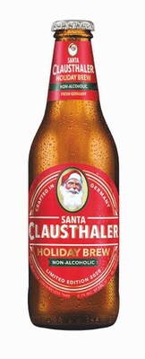 Santa Clausthaler non-alcoholic beer now available this holiday season