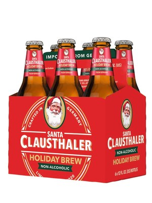 Santa Clausthaler non-alcoholic beer now available this holiday season