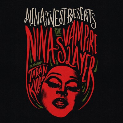 Nina West Feat Taran Killam - Nina The Vampire Slayer Single art