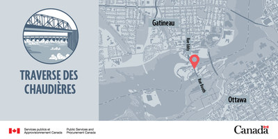 Chaudiere-Crossing-FR (Groupe CNW/Services publics et Approvisionnement Canada)