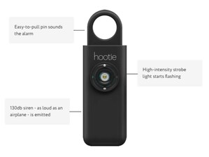 Hootie Personal Safety Alarm Empowers Women with Effective Self-Protection
