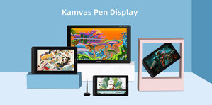 More Approachable Pen Displays - Huion Kamvas Series Introduces 11.6- and 15.6-Inch Displays