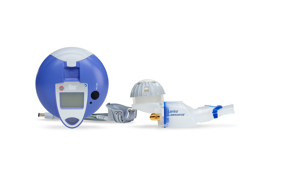 LAMIRA®, an eFlow® Technology nebuliser, is the first and only device to deliver Insmed's
