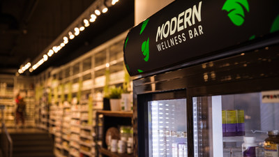 Figure 1 – Modern Health & Wellness Bar – Broadway Location (In Store View) (CNW Group/Modern Meat Inc.)