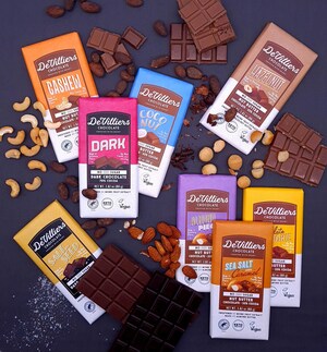 De Villiers Chocolate Launches New Range of Sugar Free and Dairy Free Sustainably Sourced Chocolate