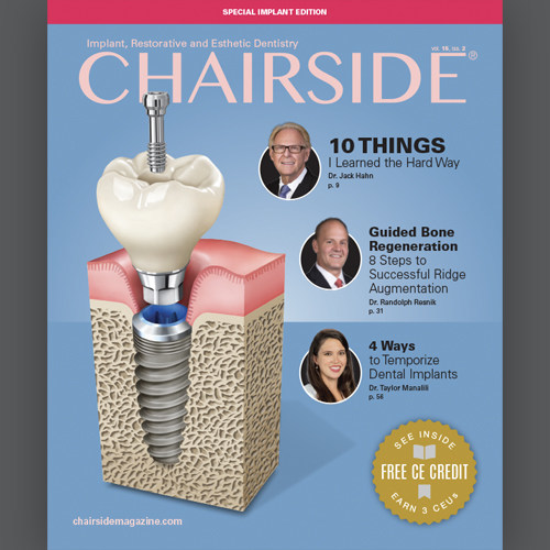 Glidewell Publishes Special Implant Edition of Chairside Magazine