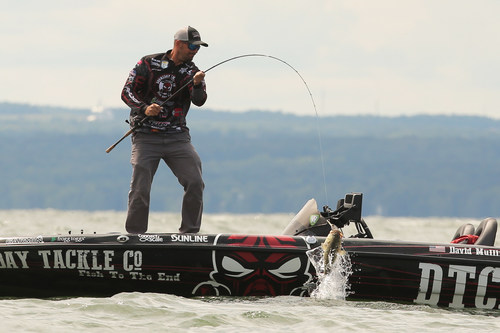 Tennessee angler David Mullins is leading the 2020 Bassmaster Angler of the Year race by just five points heading into the season's last event — the Toyota Bassmaster Texas Fest benefiting Texas Parks & Wildlife Department on Lake Fork.