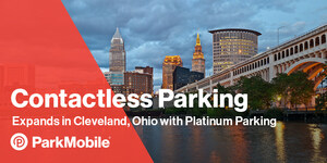 ParkMobile Expands in Cleveland, Ohio, Offering Contactless Payments at all Platinum Parking Locations