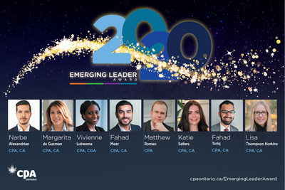 CPA Ontario congratulates its 2020 Emerging Leaders (CNW Group/Chartered Professional Accountants of Ontario)