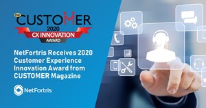 NetFortris Receives 2020 Customer Experience Innovation Award from CUSTOMER Magazine