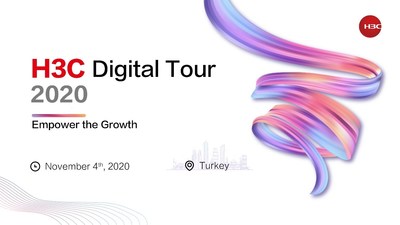 H3C Digital Tour in Turkey was launched on November 4 to promote engagement and empower the growth together with the clients and ecosystem partners in Turkey.