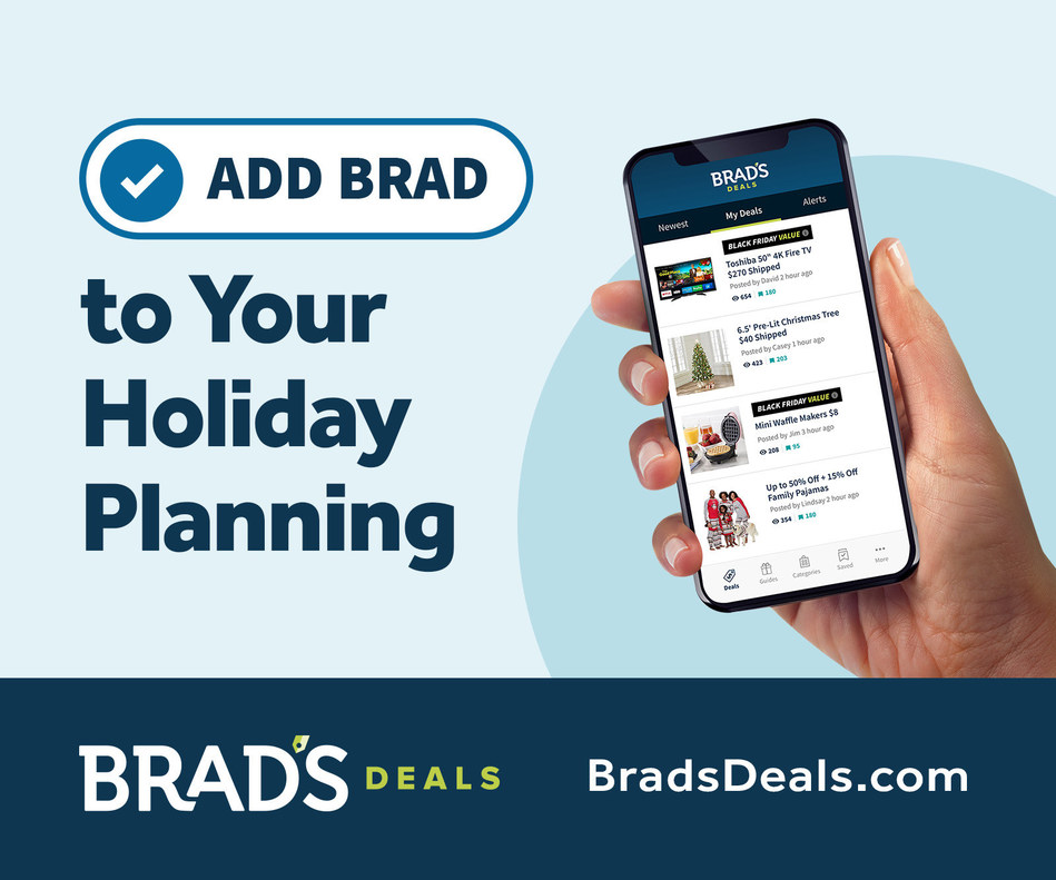 Brad's Deals Gets Consumers into the Spirit with its FirstEver Holiday