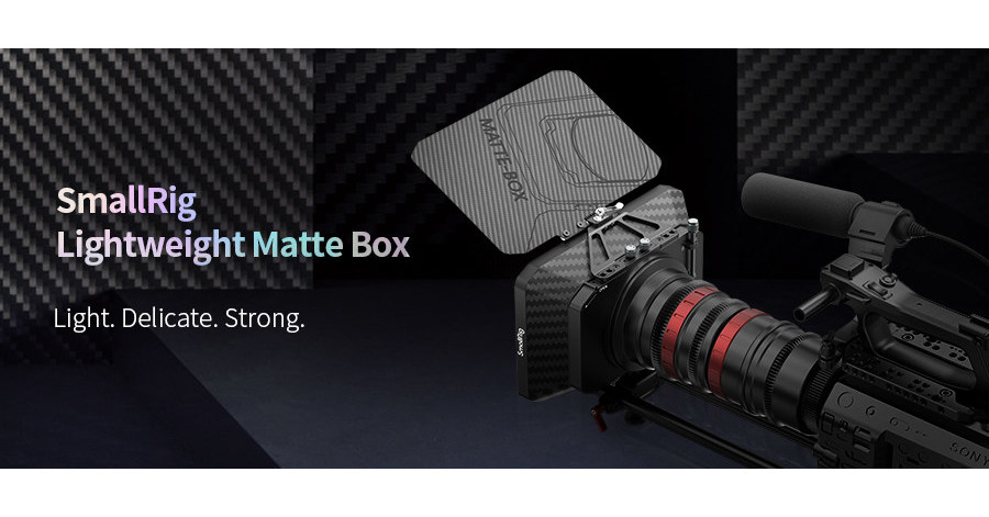 SmallRig Lightweight Carbon Fiber Matte Box