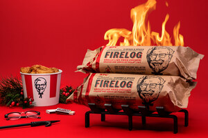 KFC's 11 Herbs And Spices Firelog is Coming to Canada