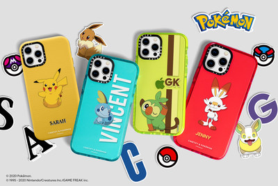 Best-selling series, CASETiFY & Pokémon, introduces a brand new collection with Pokémon recently discovered in the Galar region—plus renewed classic styles—customized for fans all around the world.