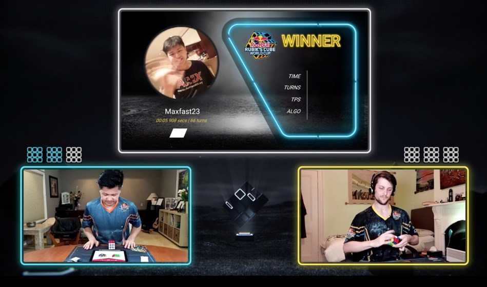 Max Park from USA wins first digital Red Bull Rubik's Cube World Cup