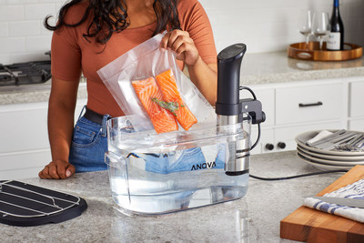 The Anova Precision Container 12L is designed to promote the most smooth, even and circular water flow possible, just in a smaller package.