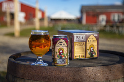 Blake's Hard Cider releases limited-edition Saint Cheri Kinder Cider for the second year in support of The Empowerment Plan. Saint Cheri is a bourbon barrel-aged semi-sweet hard cider made with Michigan-grown cherries.