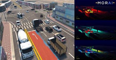 MORAI's autonomous vehicle simulation reconstructs complex scenarios in a 3D environment ? allowing engineers to test their systems before deployment.
