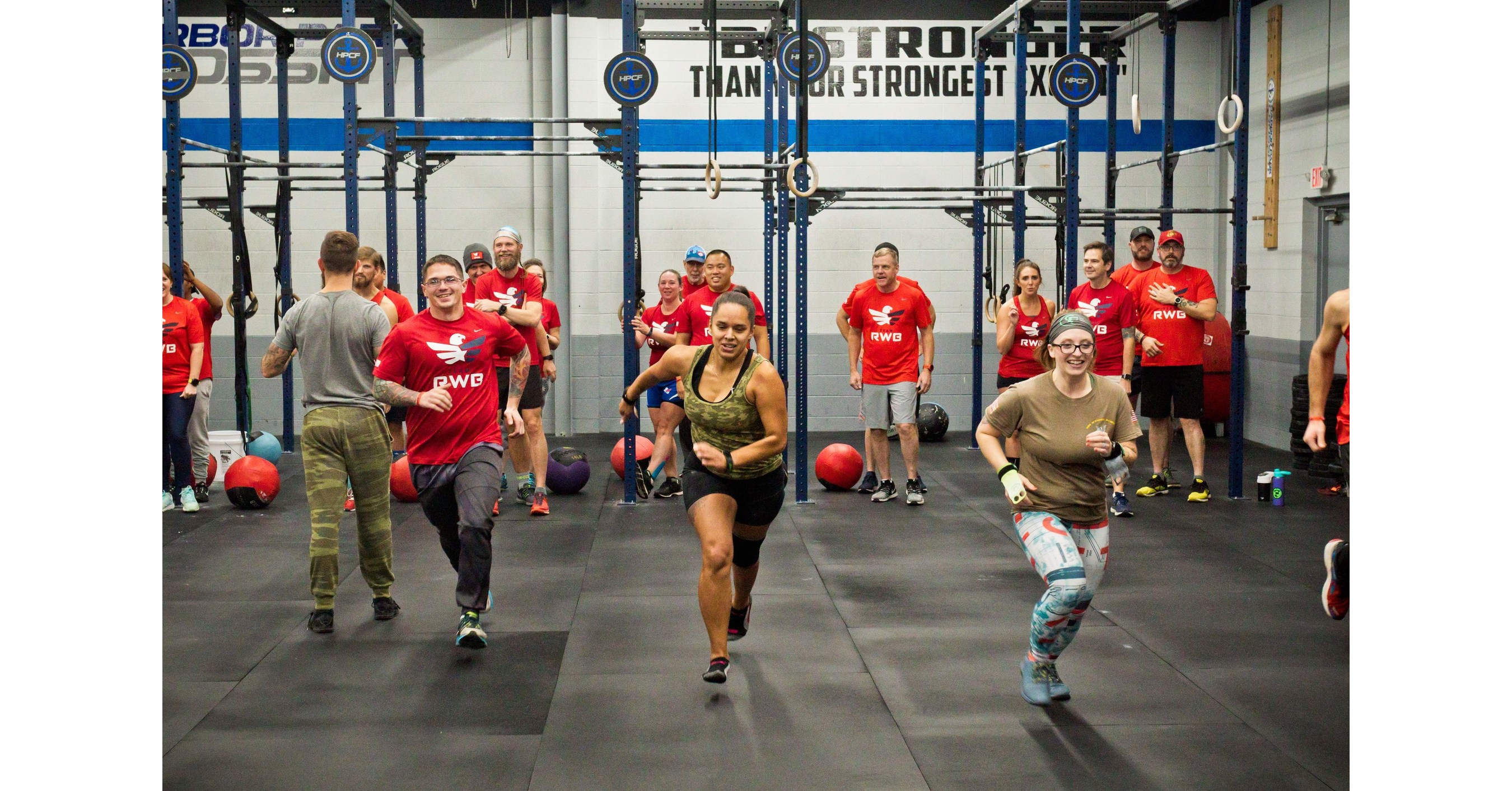 Supporters Celebrate Veterans Day with Functional Fitness