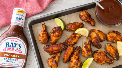 Sweet Baby Ray's is serving up 10 new lower-sugar recipes that home tailgaters can prepare with an air fryer or pressure cooker and new Ray's No Sugar Added Barbecue Sauce. The Ray's No Sugar Added line contains just 1 net carb and 1g sugar per serving. Fans can also request a free bottle of sauce at RaysNoSugarAdded.com.