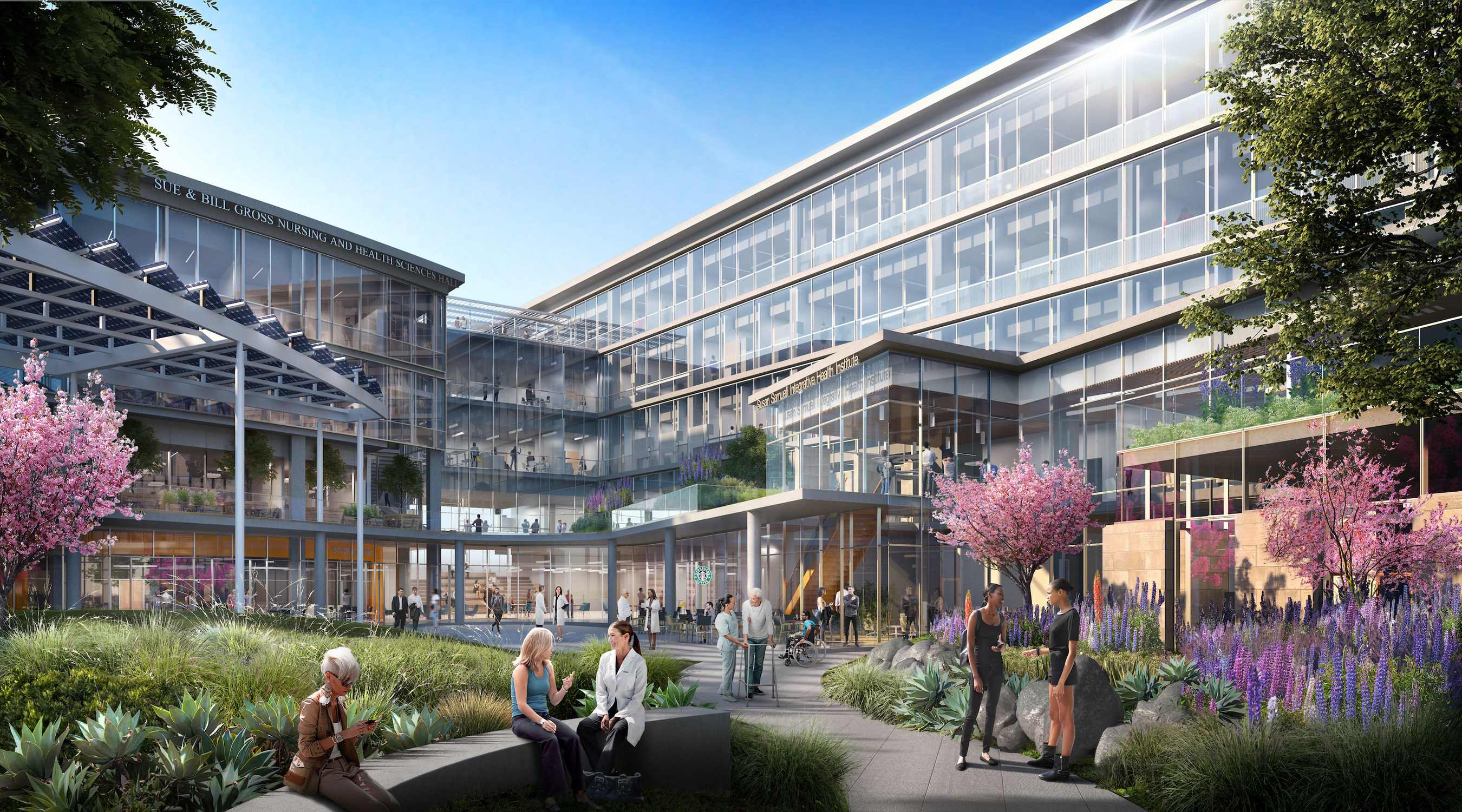 Construction Begins On Uc Irvine S New College Of Health Sciences Complex By The Design Build Team Of Hathaway Dinwiddie Hed Slam