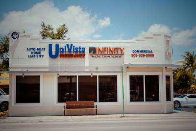 UniVista Insurance is a family-owned and operated, independent insurance agency with 151 locations in South Florida. 