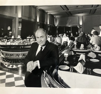 Sam DuVall inside Cafe Royale in 1983.