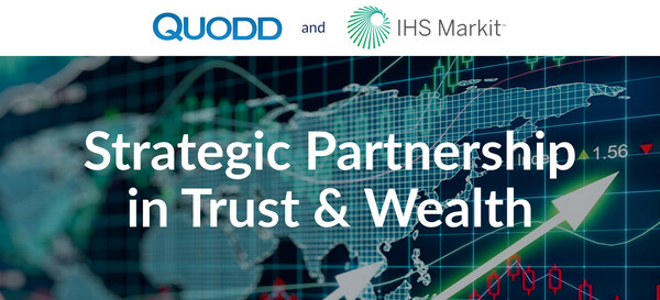 The partnership combines QUODD's market data and delivery with IHS Markit’s industry-leading fixed income pricing and reference data in an integrated, flexible delivery platform.