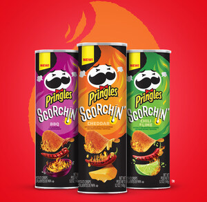 Pringles® Turns Up The Heat With New Scorchin' Lineup Featuring Fan-Favorite Flavors