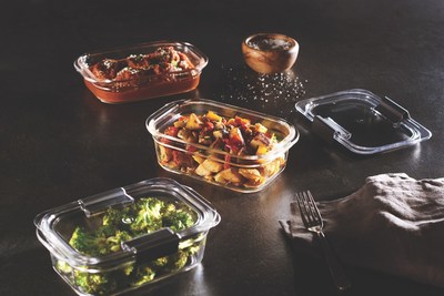 Rubbermaid® Brilliance™ Glass Food Storage Containers Arrive Just