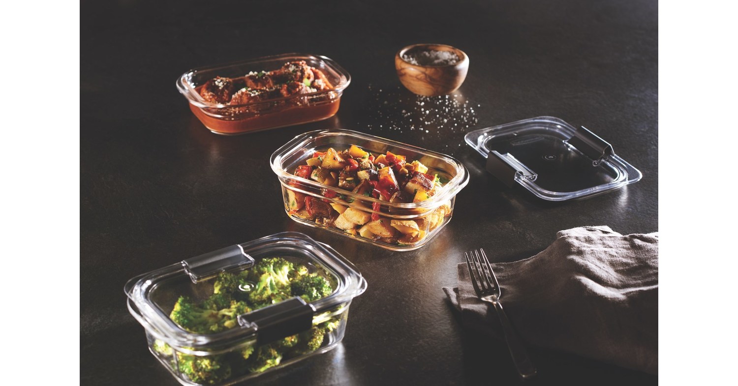 Rubbermaid® Brilliance™ Glass Food Storage Containers Arrive Just in Time  for Thanksgiving