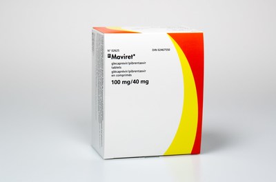 MAVIRET (glcaprevir/pibrentasvir) photo du produit - source AbbVie Canada. (Groupe CNW/AbbVie Canada)