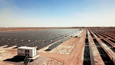 Sungrow inverters at Kazakhstan Nomad project