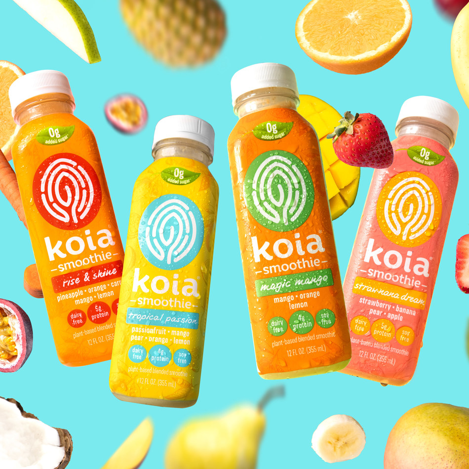 Koia Serves Up New ReadyToDrink Smoothies With Lowest Carb