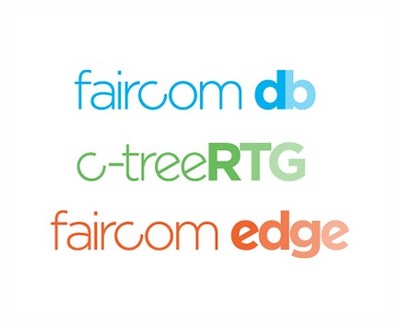 FairCom Corporation announced the release of new versions of three of its database products: FairCom DB V12 multimodel database, FairCom EDGE V3 for IoT and Industry 4.0, and c-treeRTG for legacy systems, such as COBOL. (PRNewsfoto/FairCom Corporation)