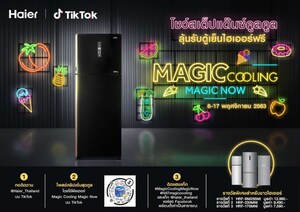 Haier Smart Home's Magic Cooling, Magic Now Challenge Gathers Young Generation on TikTok