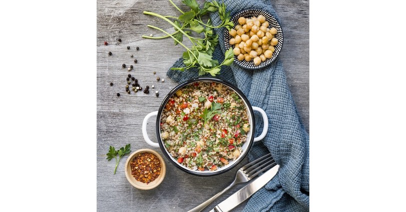 Cham innovates plant-based ready meals and soups with new instant pulses and grains