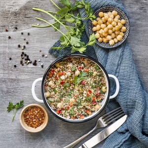 Cham innovates plant-based ready meals and soups with new instant pulses and grains