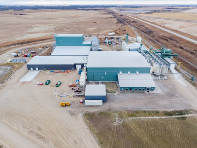 All of the images were provided by Ingredion Incorporated; they’re of the Ingredion processing facility in Vanscoy. In Print-3 and Print-4, you can see both the Ingredion and Verdient facilities. (CNW Group/Protein Industries Canada)