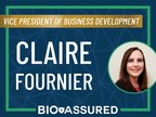 BioAssured Welcomes Claire Fournier As Vice President Of Business Development As Covid-19 Response Firm Enters New Growth Phase