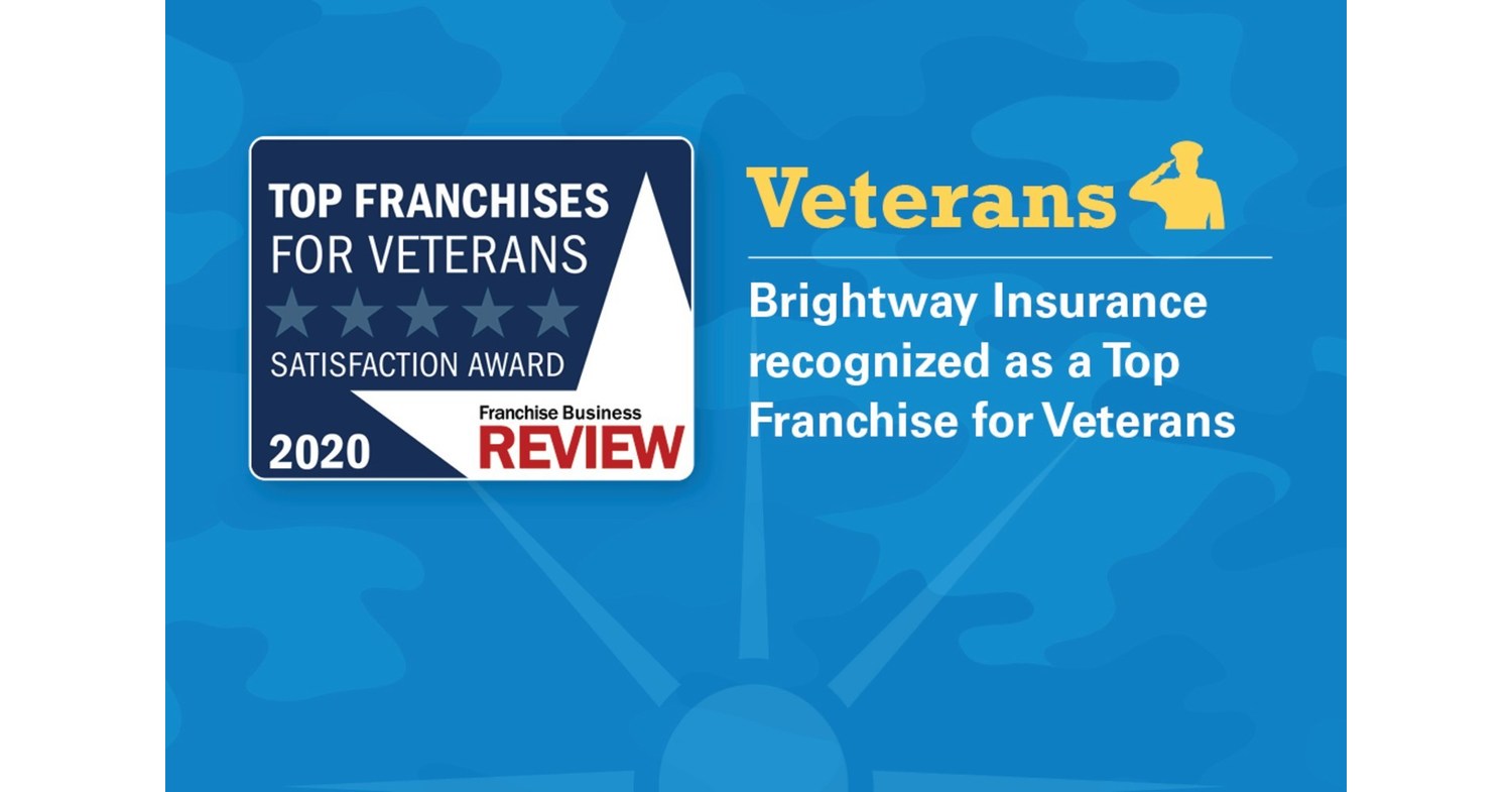 Brightway Insurance named a top franchise for veterans four years in a row