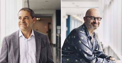 INRS Professors José Azaña and Roberto Morandotti are recipients of the prestigious Brockhouse Canada Prize for Interdisciplinary Research in Science and Engineering. Credit: CRSNG/NSERC - Sylvie Li (CNW Group/Institut national de la recherche scientifique (INRS))