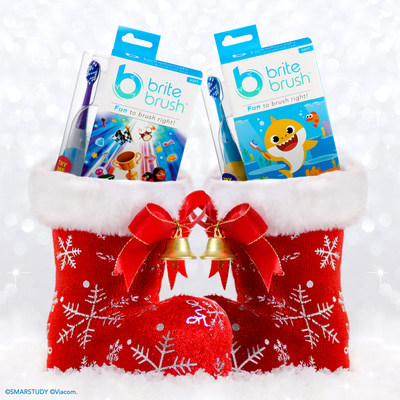 BriteBrush GameBrush and Baby Shark by WowWee, the Perfect Stocking Stuffers for Kids this Holiday Season!