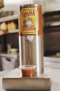 Cholula Touchless Hot Sauce Dispenser for $130