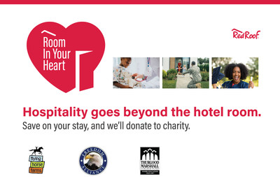Red Roof Room in Your Heart campaign is giving back again to charities that benefit military members, children and students