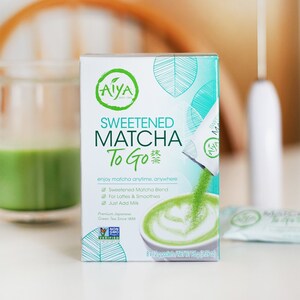 Aiya Matcha Launches Its Newest Product, Sweetened Matcha To Go